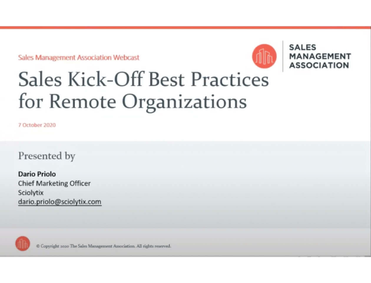 Sales Kick-off Best Practices for Remote Organizations
