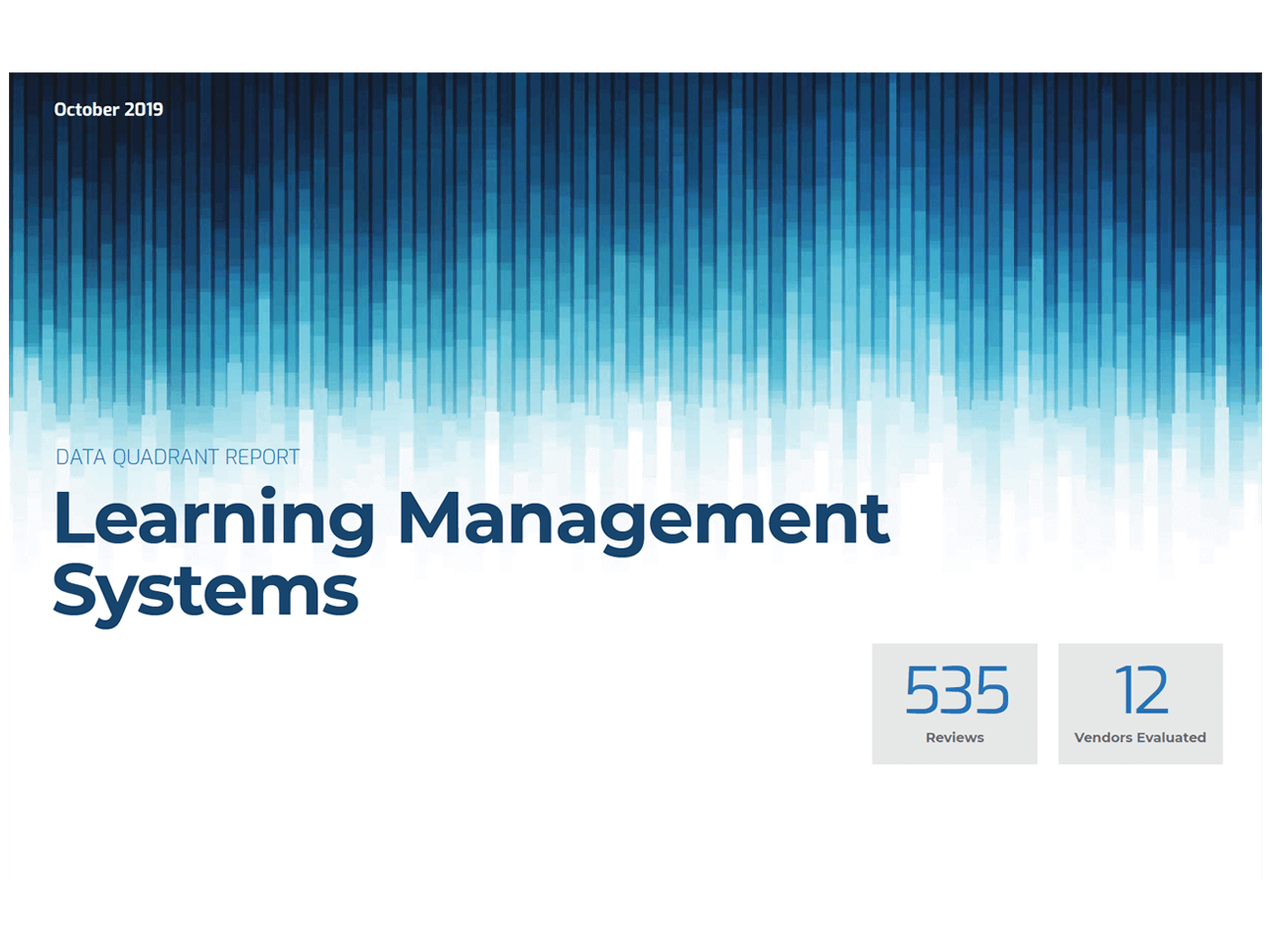 Learning Management Category Report, November 2019