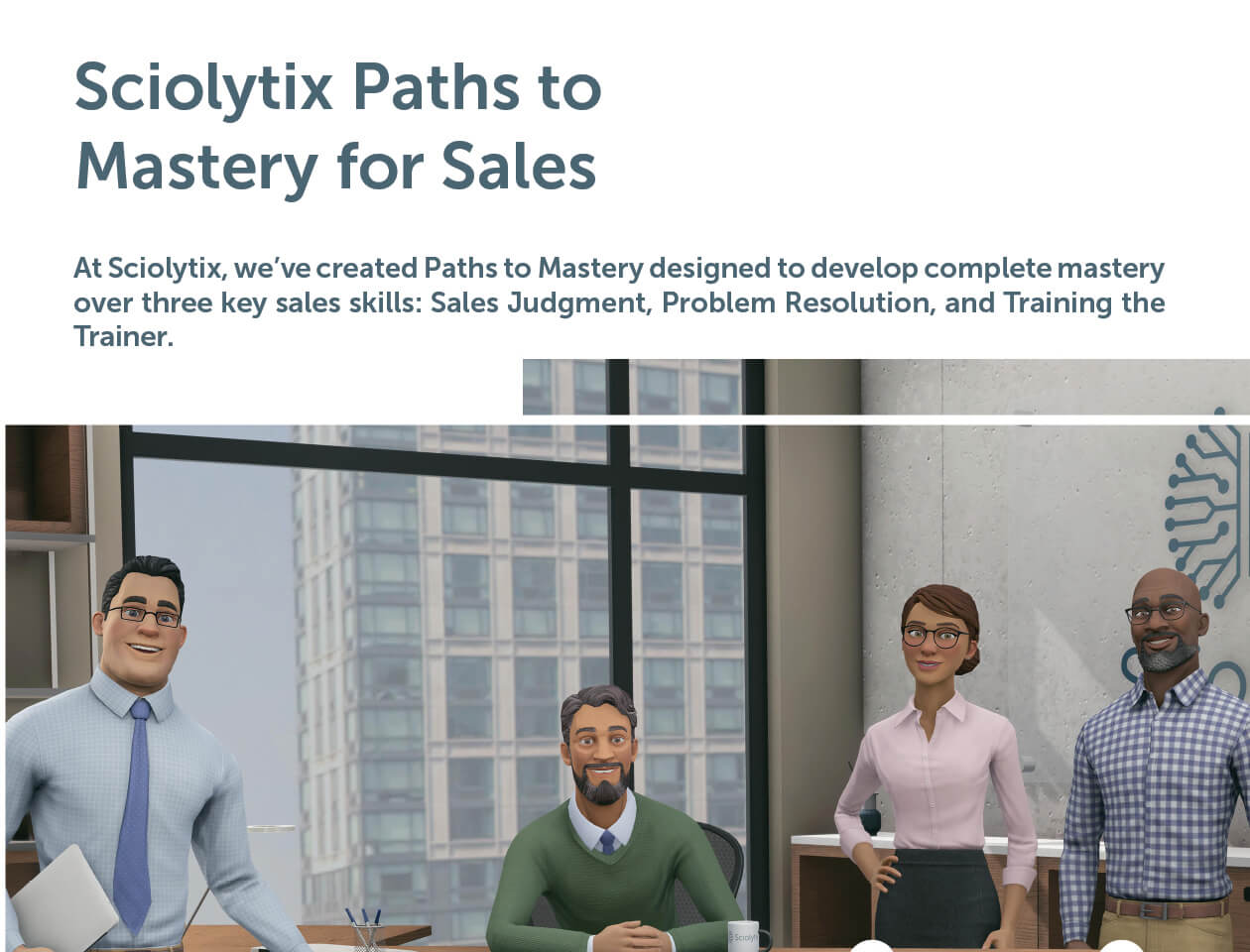 Sciolytix Paths to Mastery for Sales