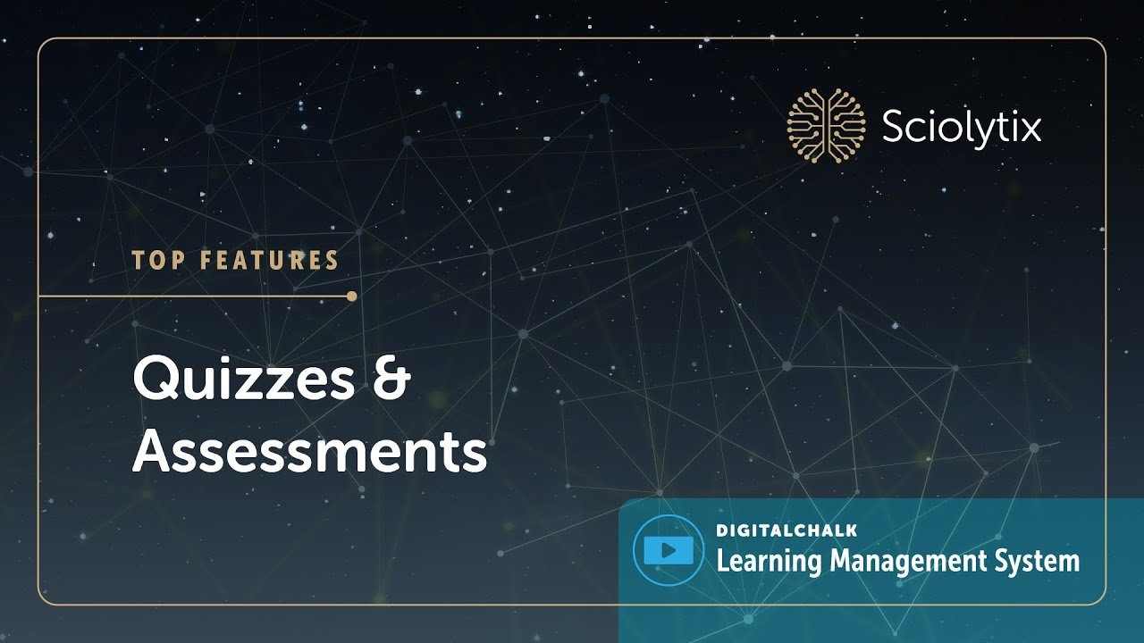 DigitalChalk Features: Quizzes & Assessments